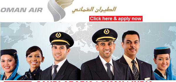 1500+ Huge Job Vacancies in Oman Air@Oman