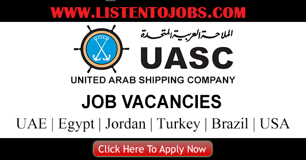 Huge Job Vacancies in United Arab Shipping Company @UAE,US,Brazil,Egypt,Jordan