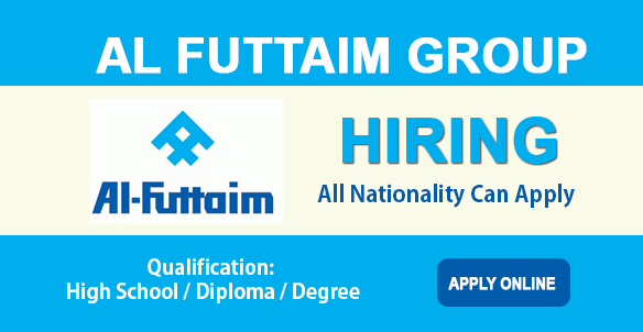 Latest Job Vacancies in Al-Futtaim Group 2022| Any Graduate/ Any Degree / Diploma / ITI |Btech | MBA | +2 | Post Graduates | Dubai,UAE,Across World | Apply Online